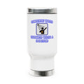 Conserve Water .. Shower With a Doctor - Stainless Steel Travel Mug with Handle, 14oz