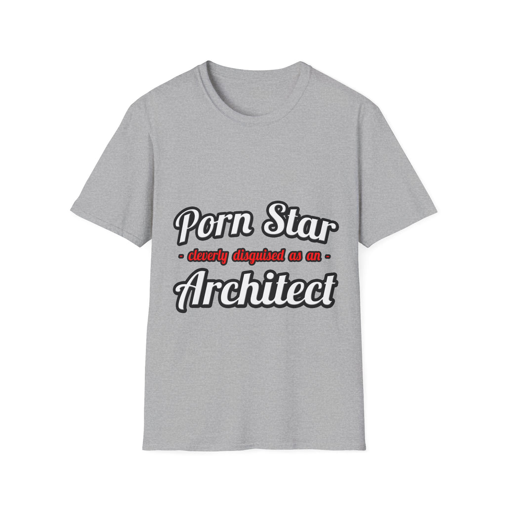Porn Star ... Architect - Unisex Softstyle T-Shirt
