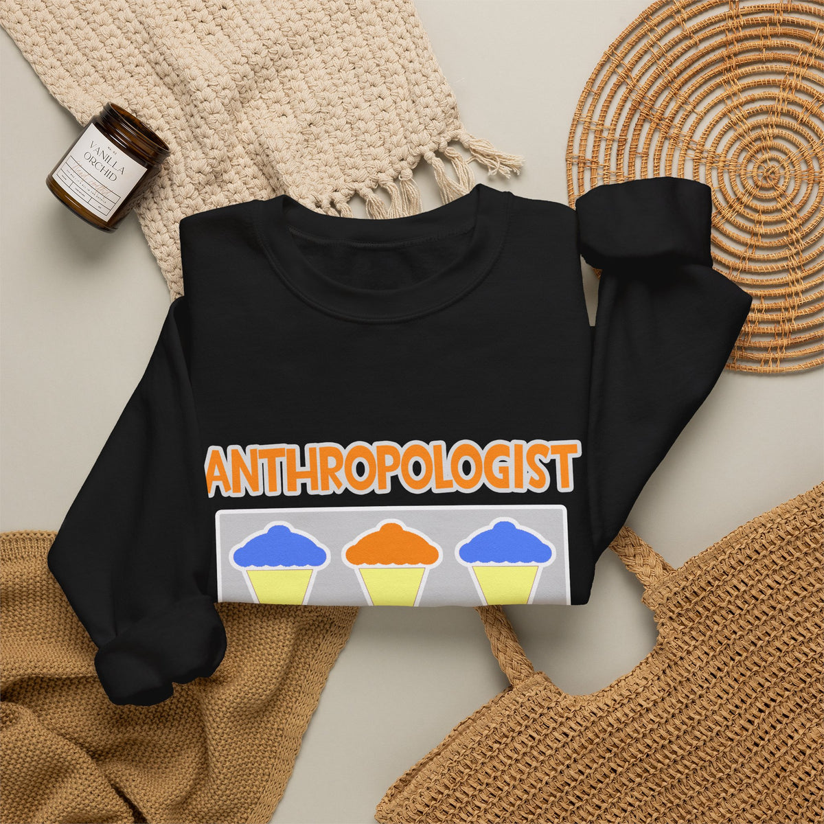 Anthropologist ... Will Work For Cupcakes - Unisex Heavy Blend™ Crewneck Sweatshirt