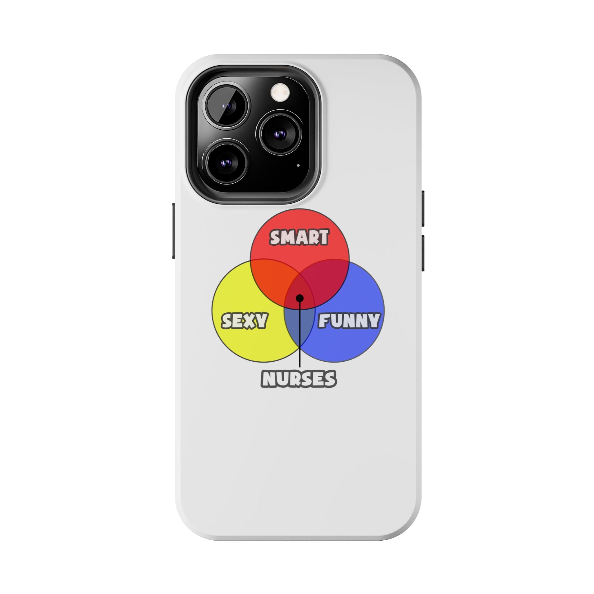 Venn Diagram .. Nurses - Tough Phone Cases