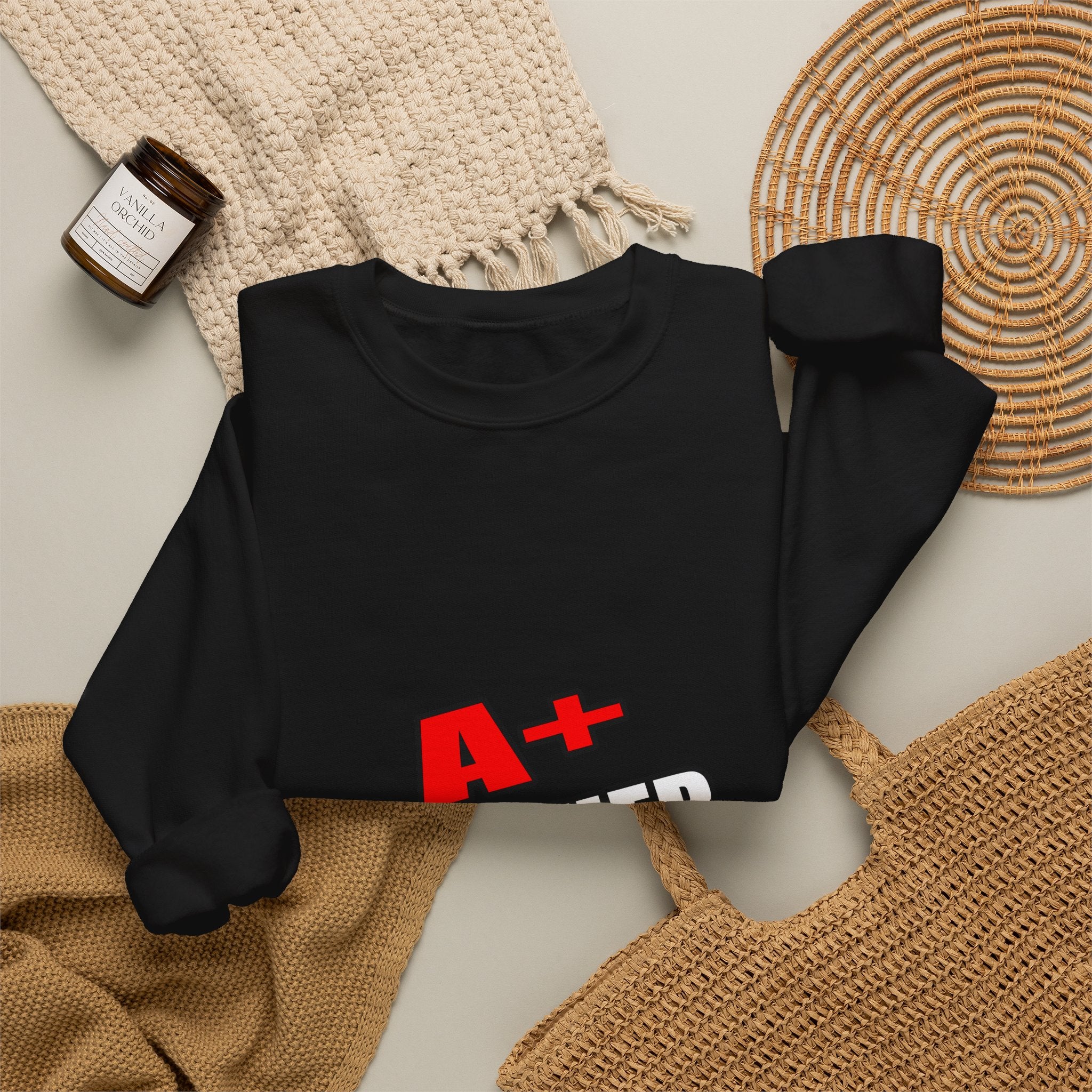 a plus teacher - Unisex Heavy Blend™ Crewneck Sweatshirt