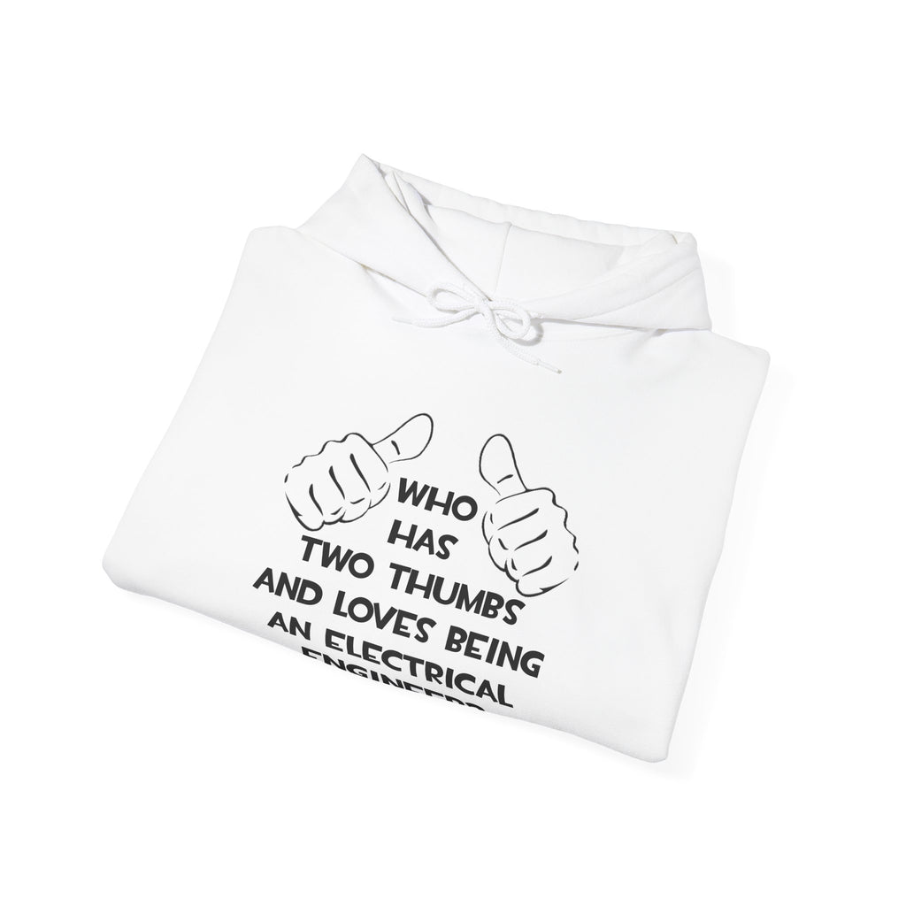Two Thumbs...Electrical Engineer - Unisex Heavy Blend™ Hooded Sweatshirt