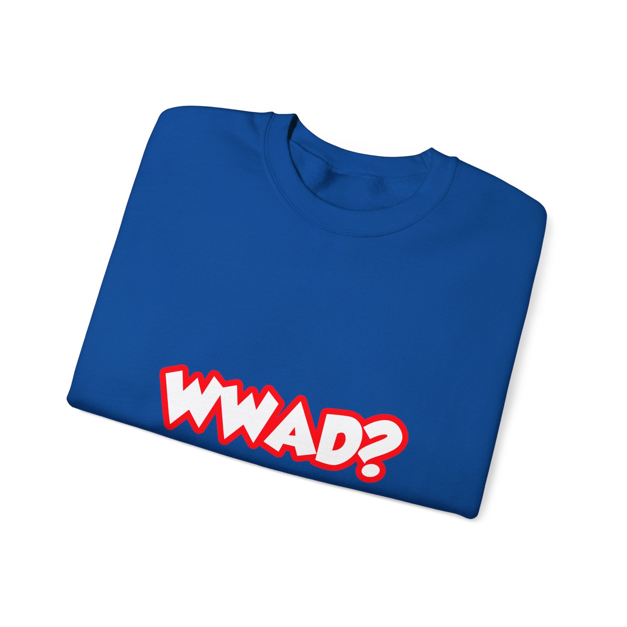 WWAD...What Would an Actuary Do - Unisex Heavy Blend™ Crewneck Sweatshirt