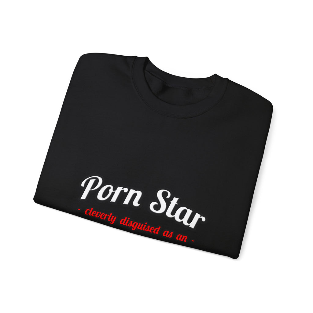 Porn Star...Engineer - Unisex Heavy Blend™ Crewneck Sweatshirt