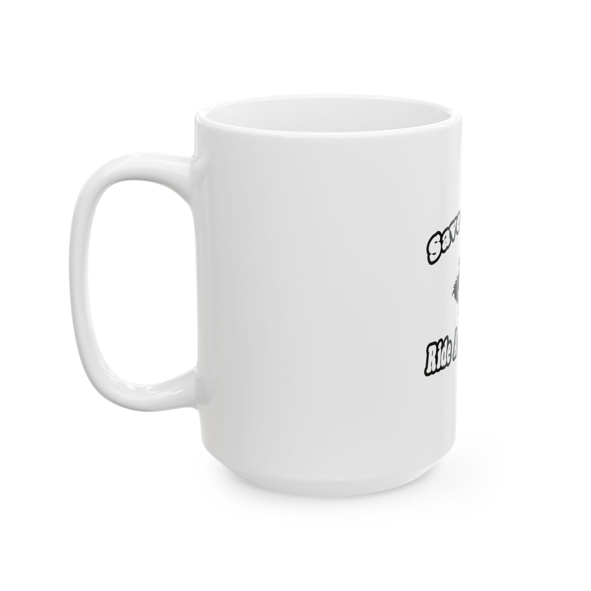 Save Horse, Ride Cardiologist - Ceramic Mug, (11oz, 15oz)