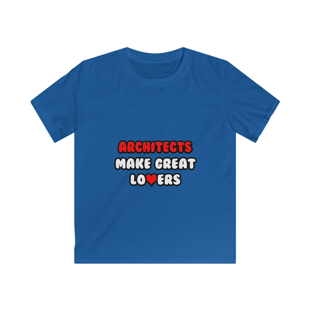 Architects Make Great Lovers - Kids Softstyle Tee