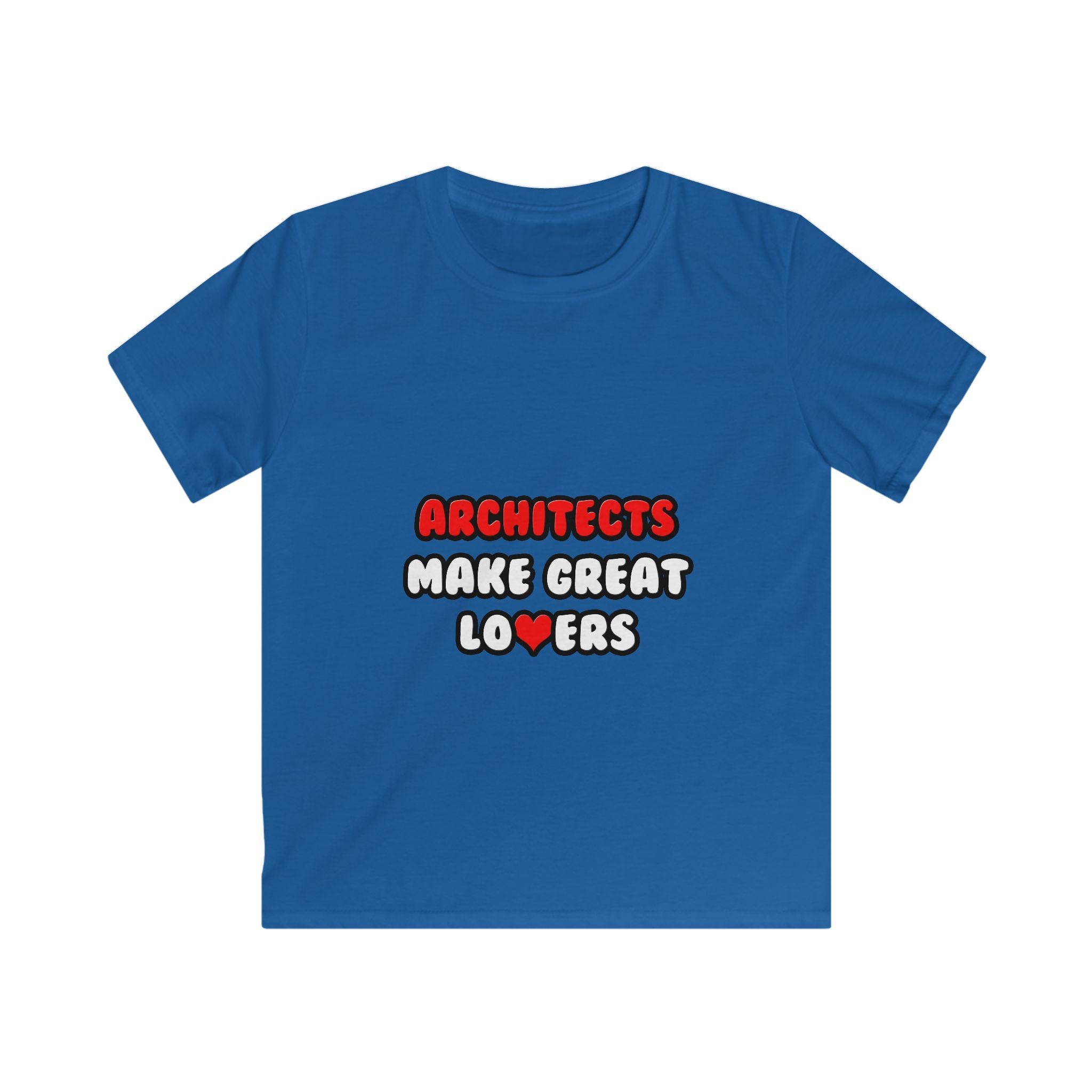 Architects Make Great Lovers - Kids Softstyle Tee