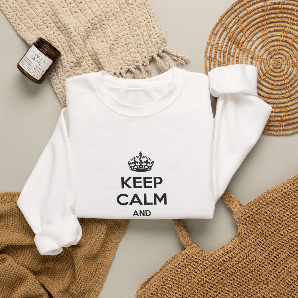 Keep Calm and Call a Nurse Practitioner - Unisex Heavy Blend™ Crewneck Sweatshirt