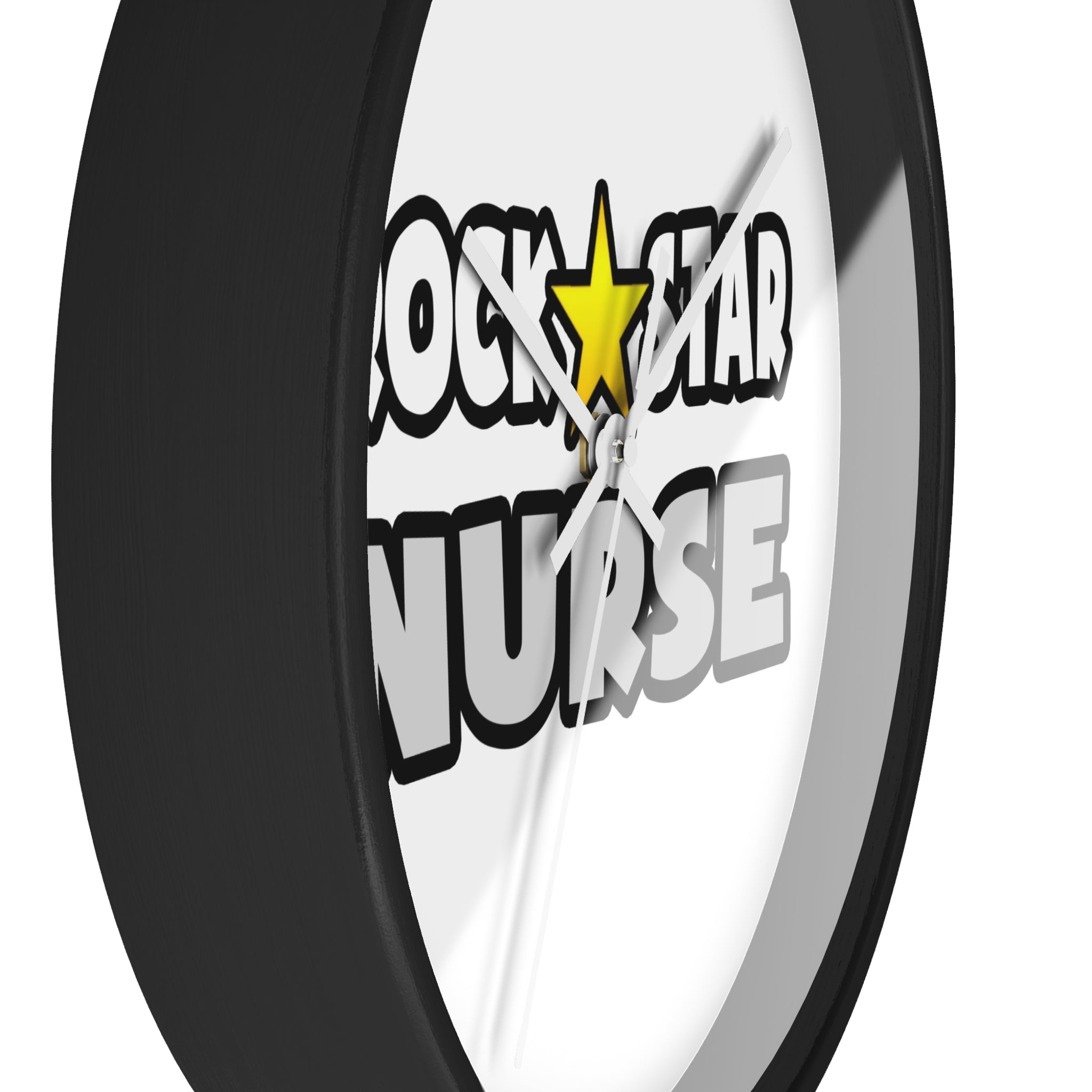 Rock Star Nurse (2) - Wall Clock