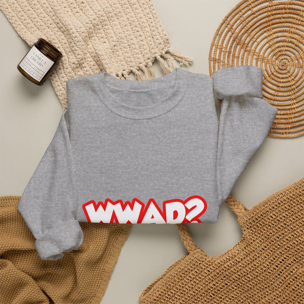 WWAD...What Would an Actuary Do - Unisex Heavy Blend™ Crewneck Sweatshirt
