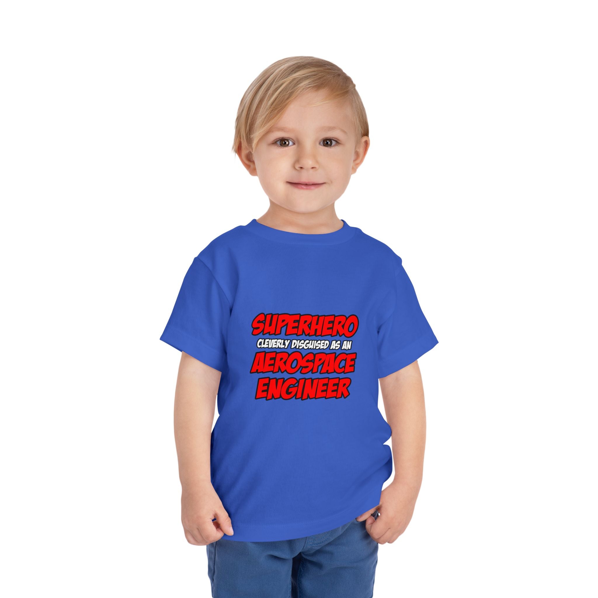 Superhero...Aerospace Engineer - Toddler Short Sleeve Tee