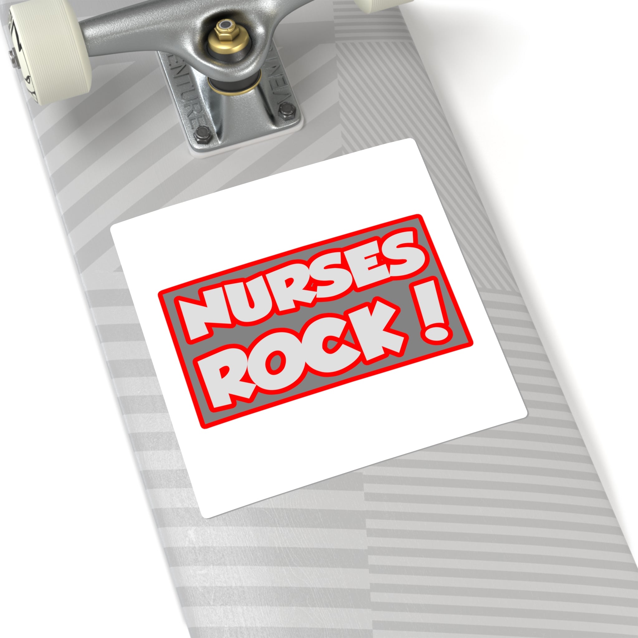 Nurses Rock! - Square Stickers