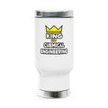 King of Chemical Engineering (2) - Stainless Steel Travel Mug with Handle, 14oz