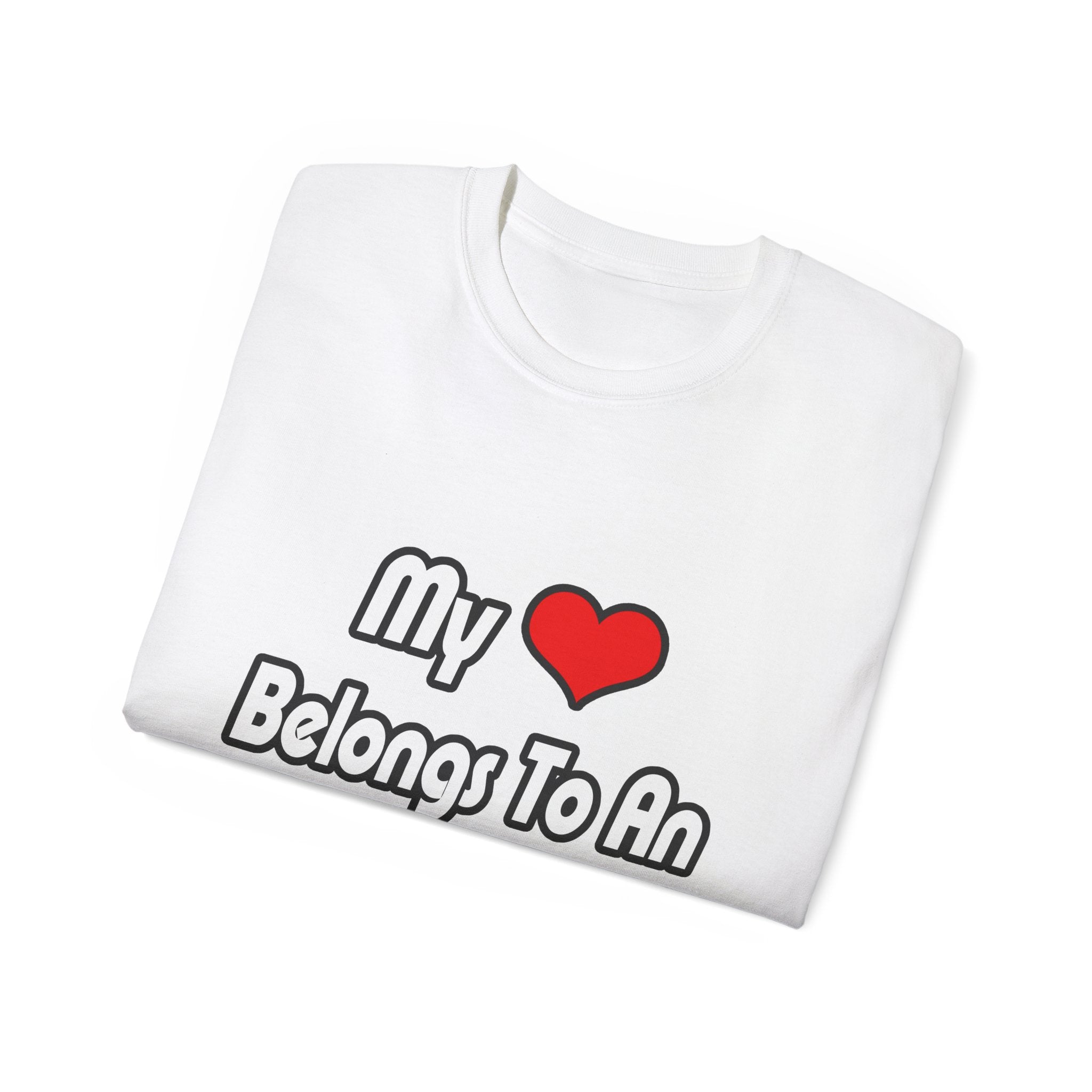 My Heart Belongs To An Engineer - Unisex Ultra Cotton Tee
