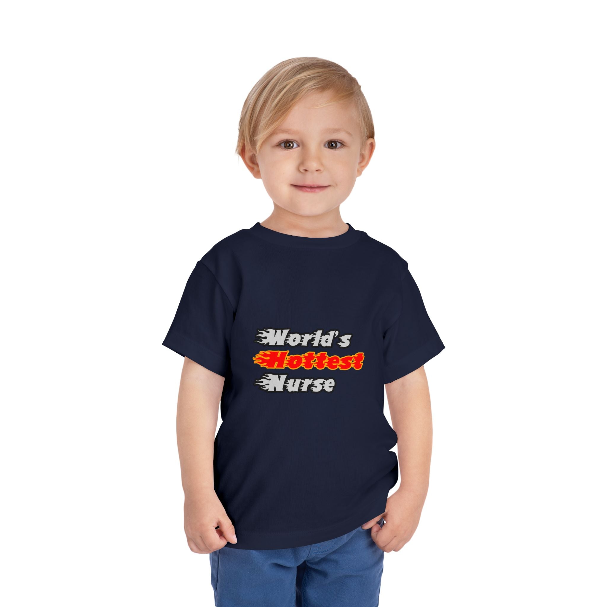 World's Hottest Nurse - Toddler Short Sleeve Tee