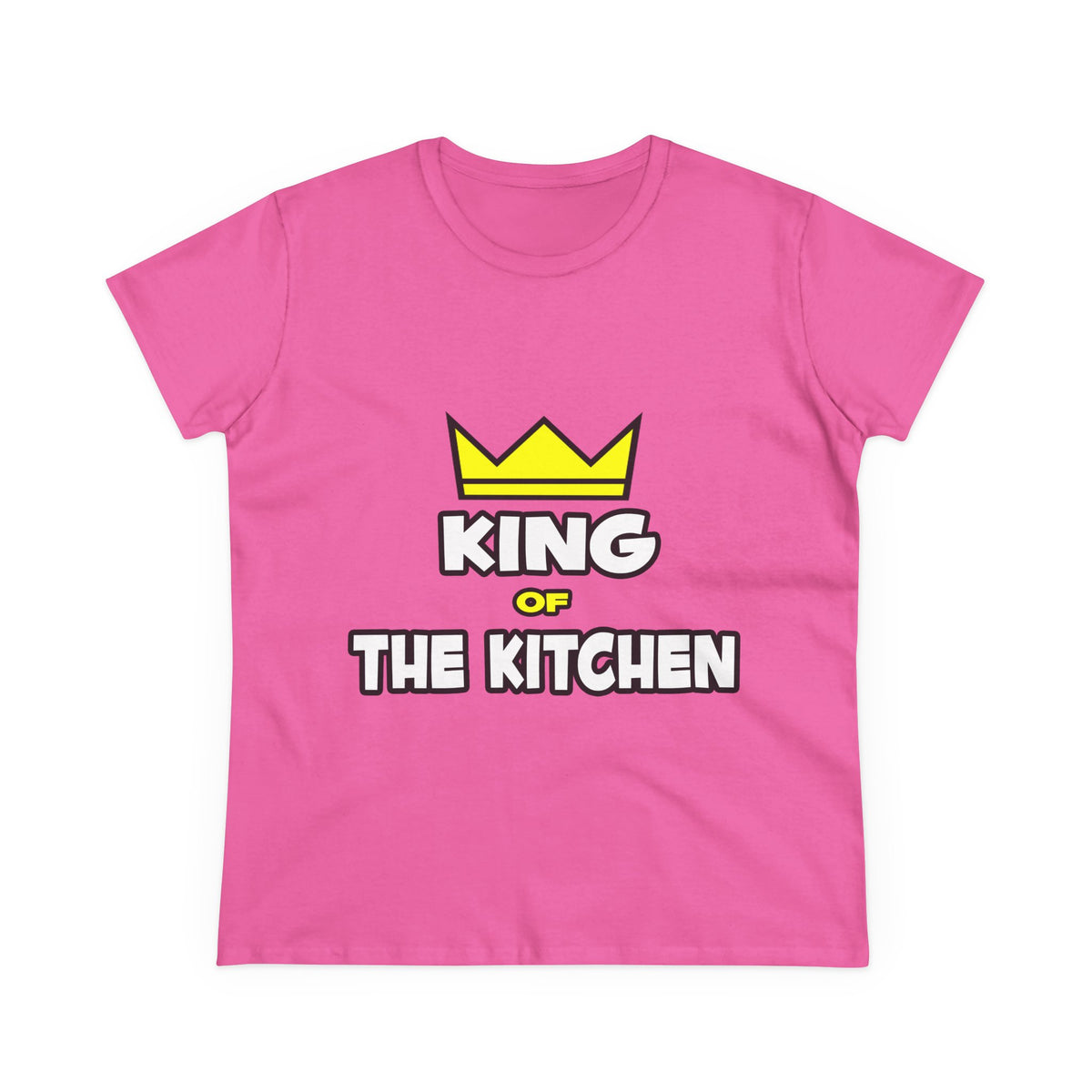 King of the Kitchen - Women's Midweight Cotton Tee