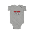 Funny Bailiff Shirts and Gifts - Infant Fine Jersey Bodysuit