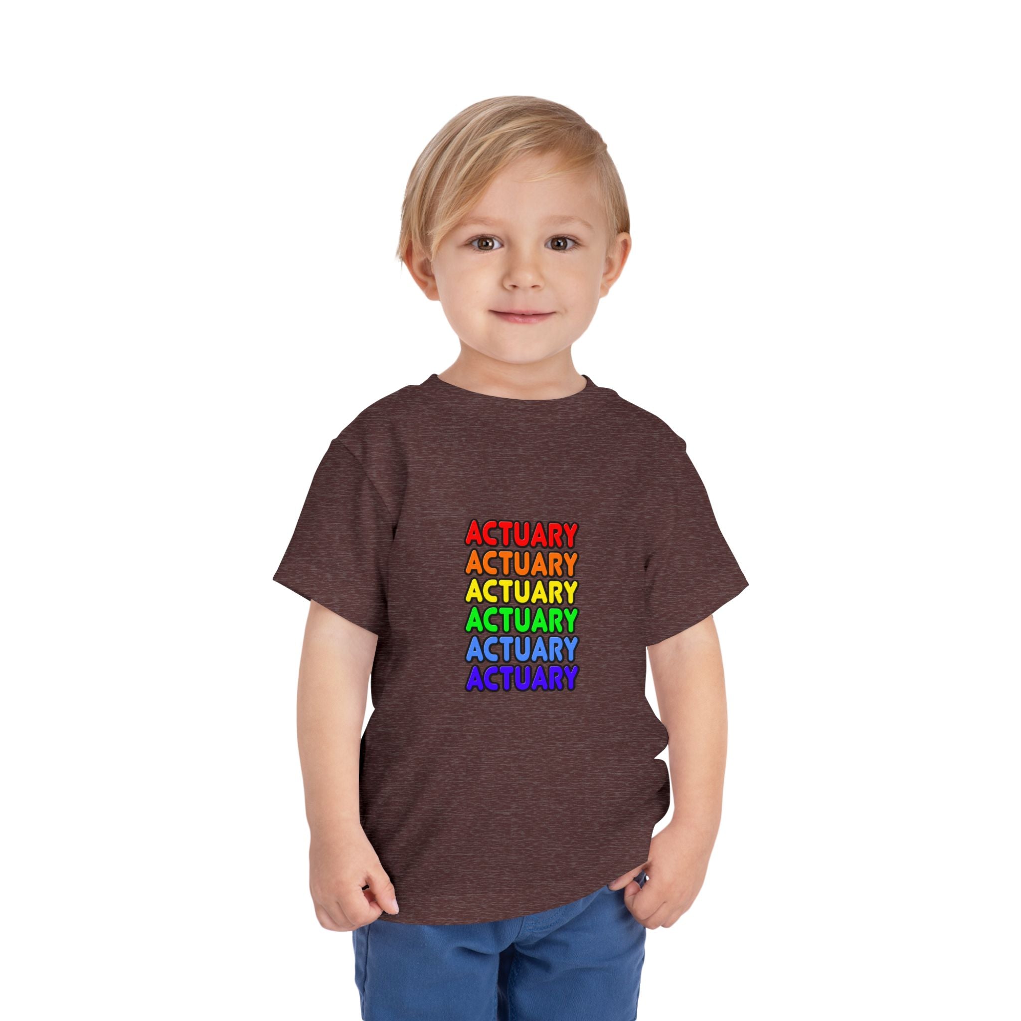 Rainbow Actuary - Toddler Short Sleeve Tee