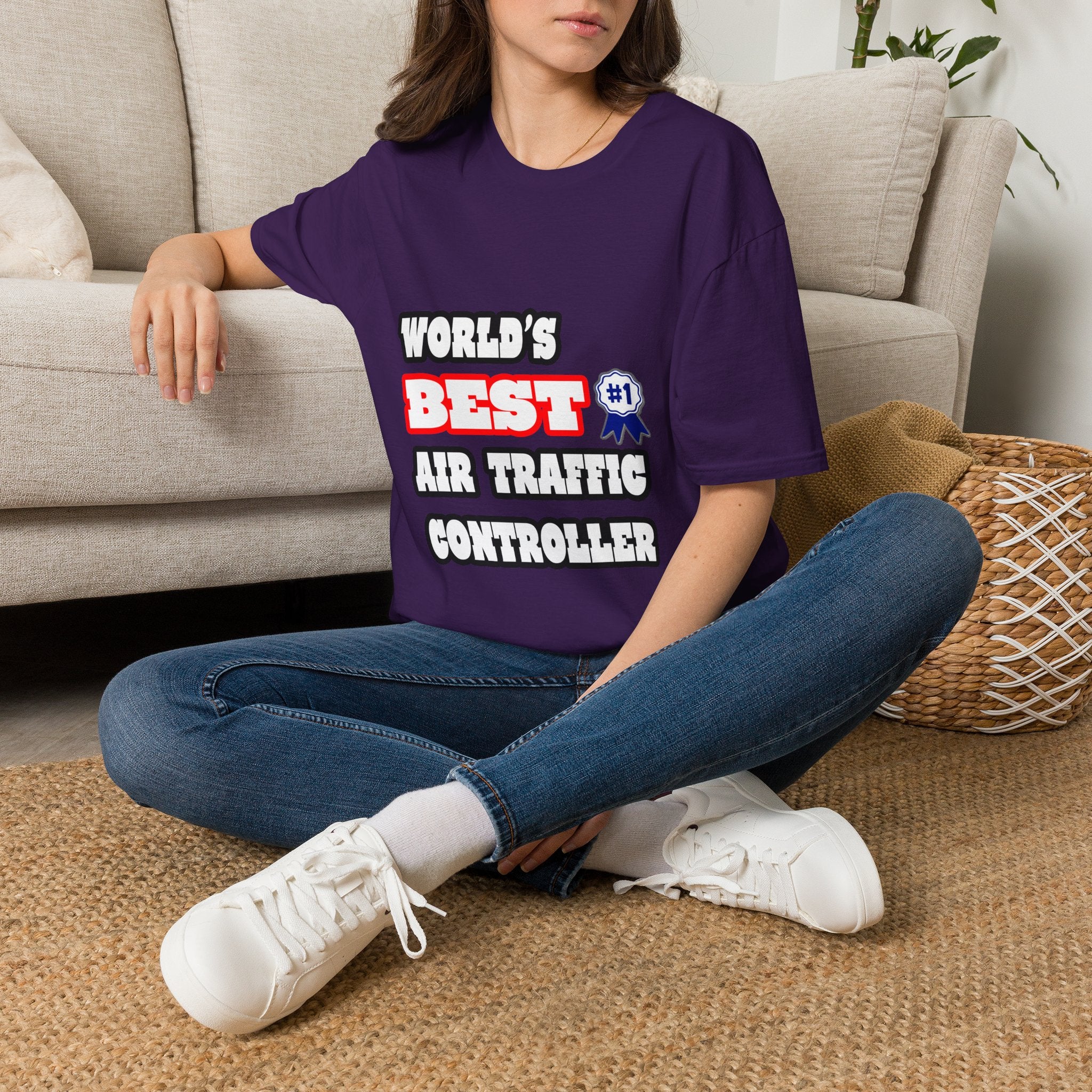 World's Best Air Traffic Controller - Unisex Softstyle T-Shirt