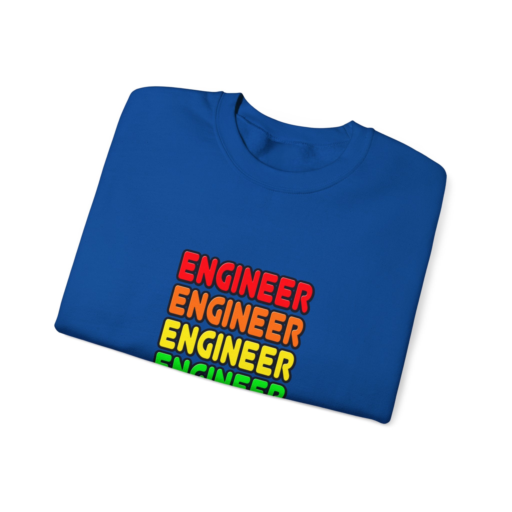Rainbow Engineer - Unisex Heavy Blend™ Crewneck Sweatshirt