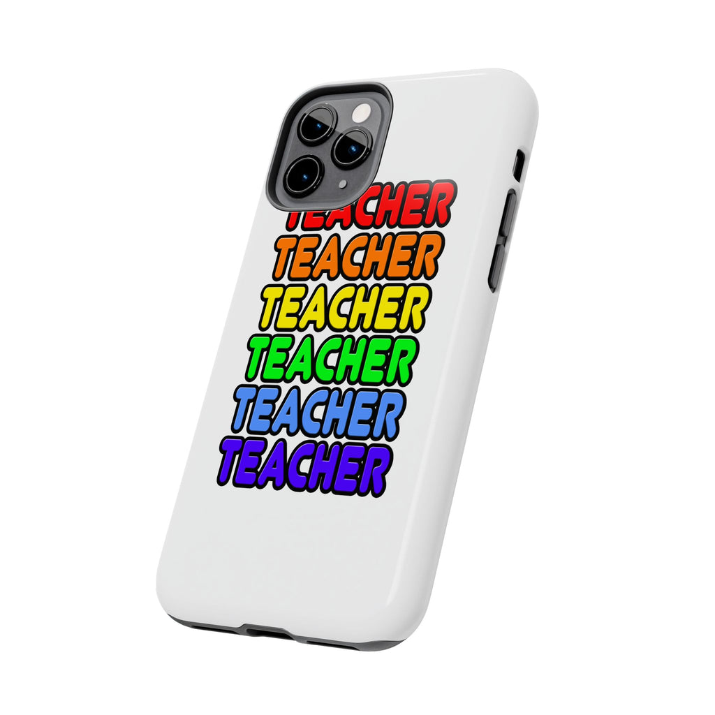 Rainbow Teacher - Tough Phone Cases