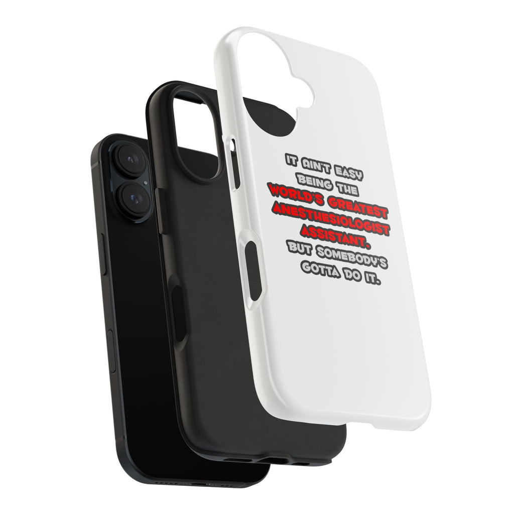 World's Greatest Anesthesiologist Asst Joke - Tough Phone Cases