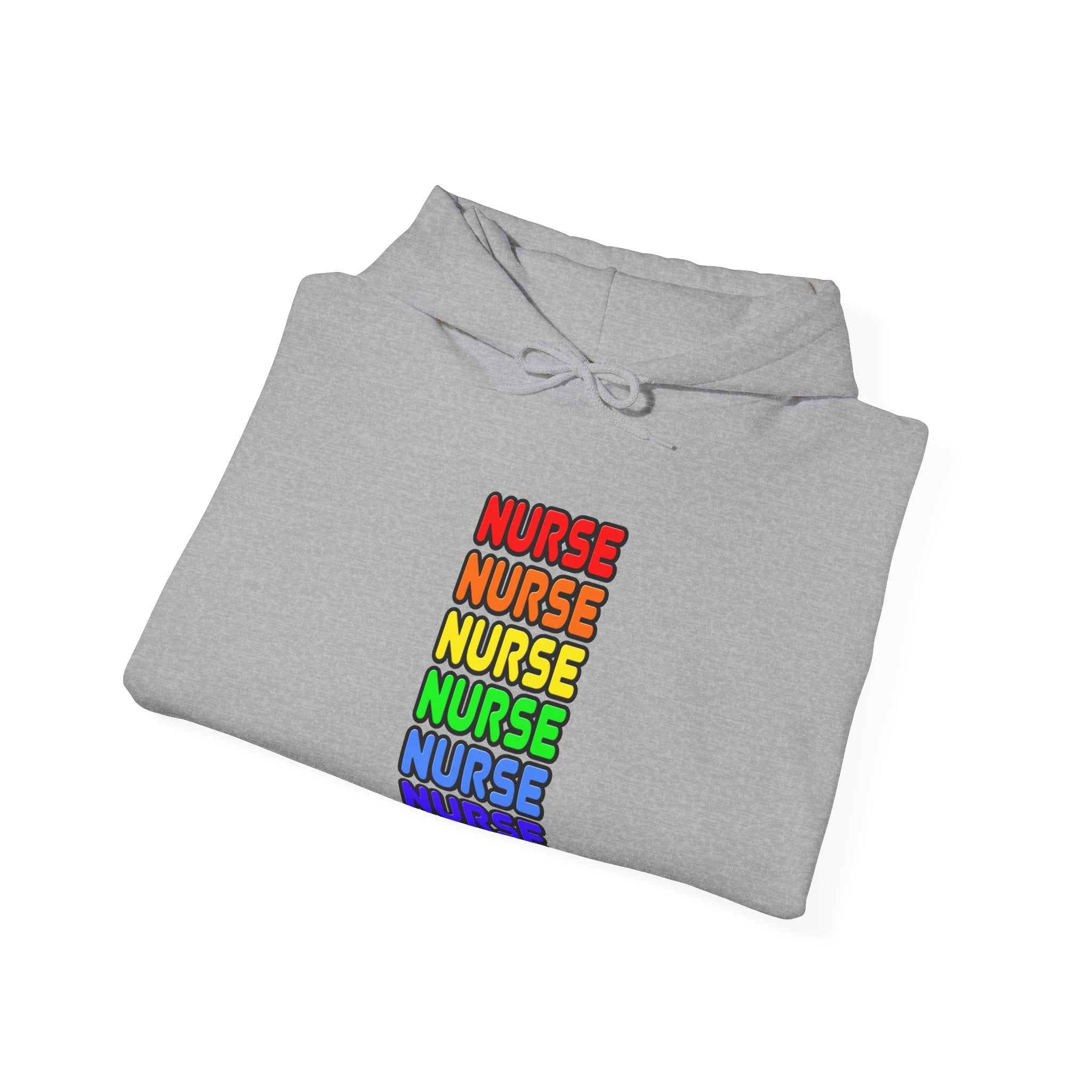 Rainbow Nurse - Unisex Heavy Blend™ Hooded Sweatshirt