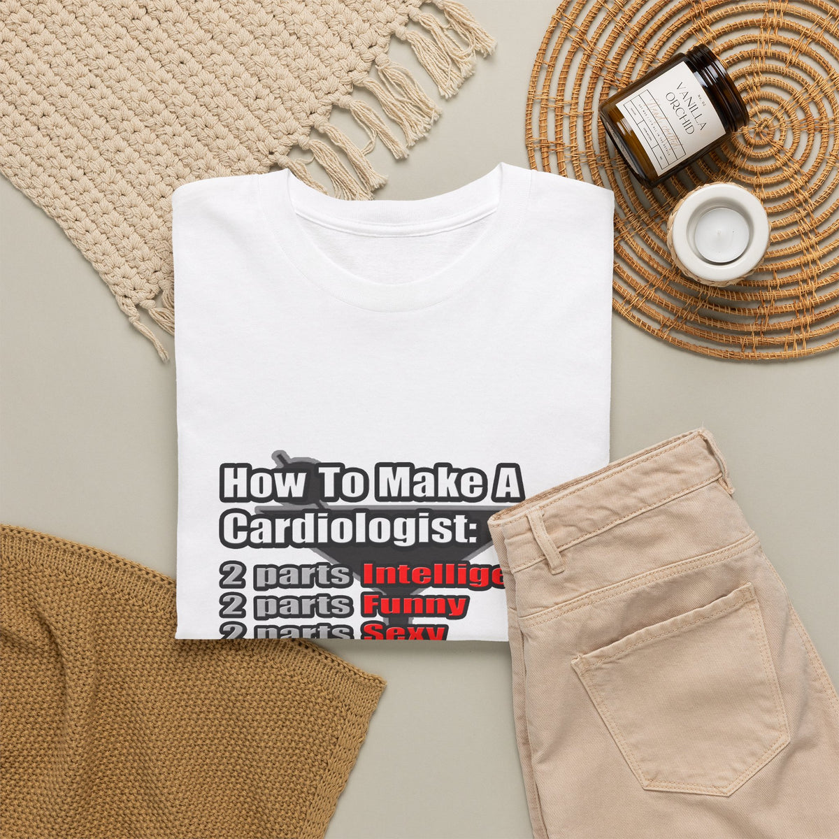 How To Make a Cardiologist - Unisex Heavy Cotton Tee