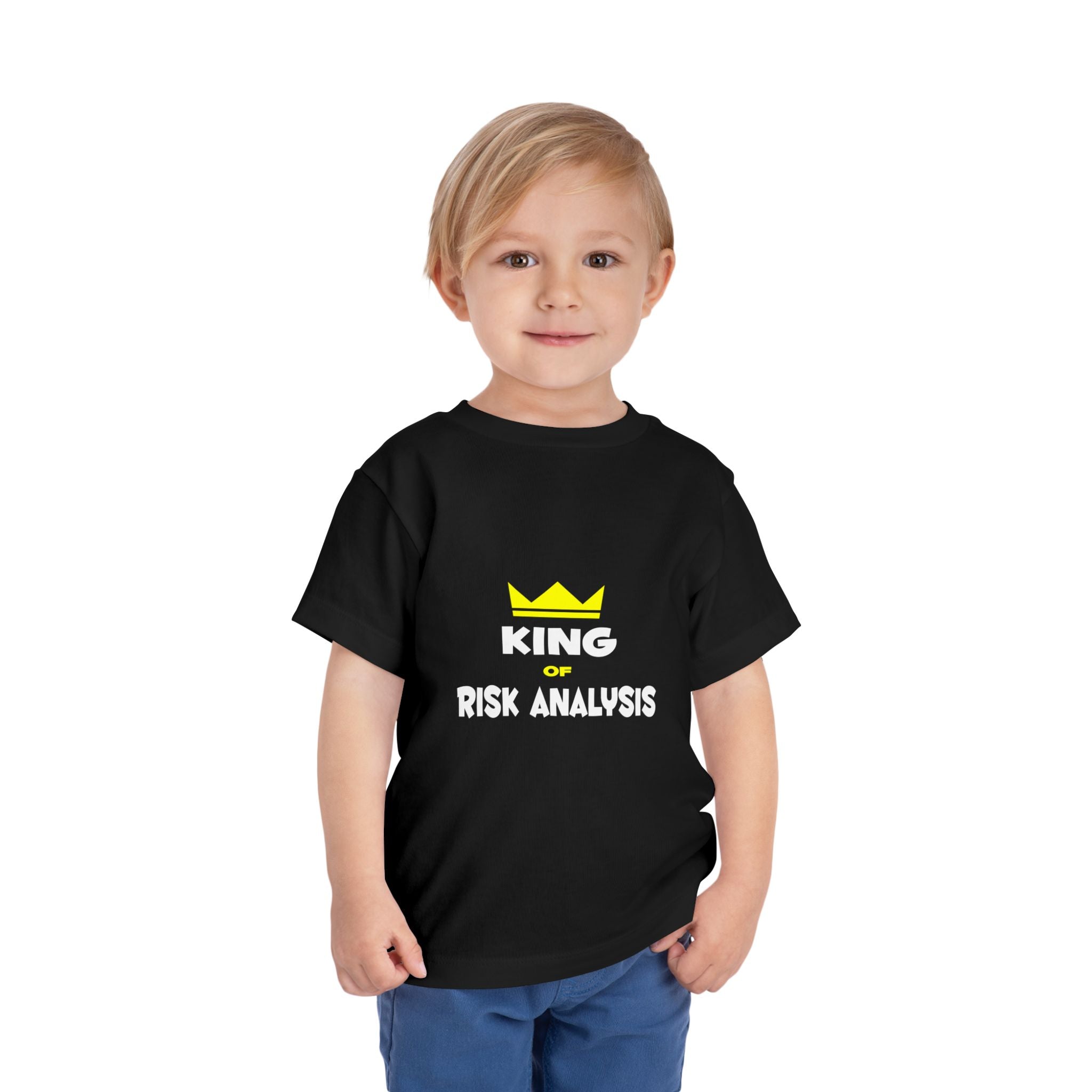 King of Risk Analysis - Toddler Short Sleeve Tee