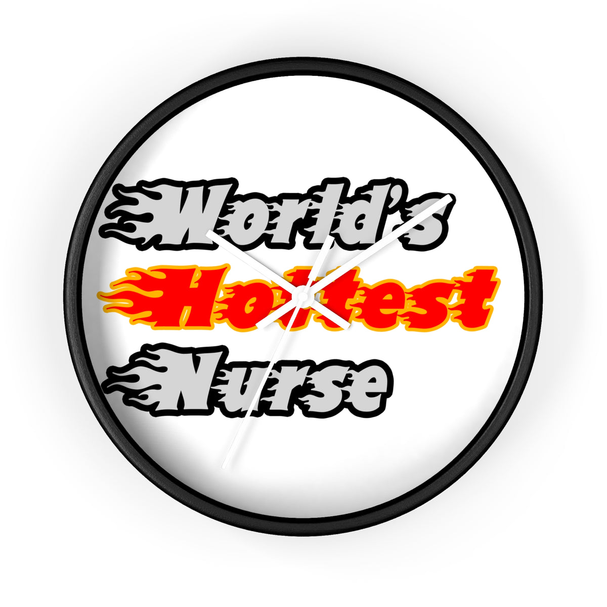 World's Hottest Nurse - Wall Clock
