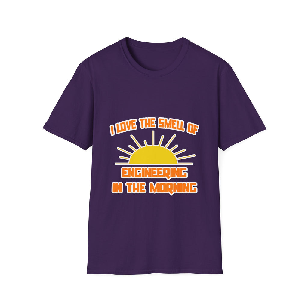 Smell of Engineering in the Morning - Unisex Softstyle T-Shirt