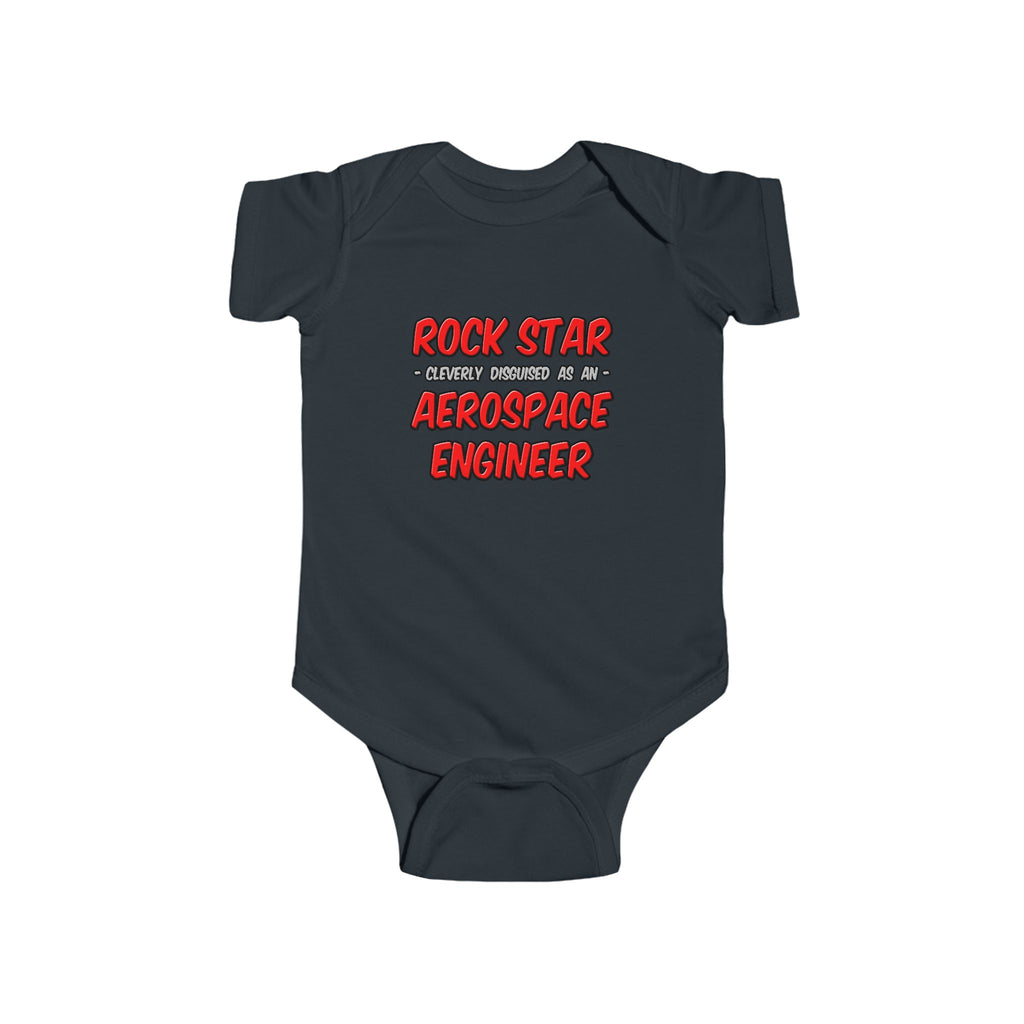 Rock Star...Aerospace Engineer - Infant Fine Jersey Bodysuit
