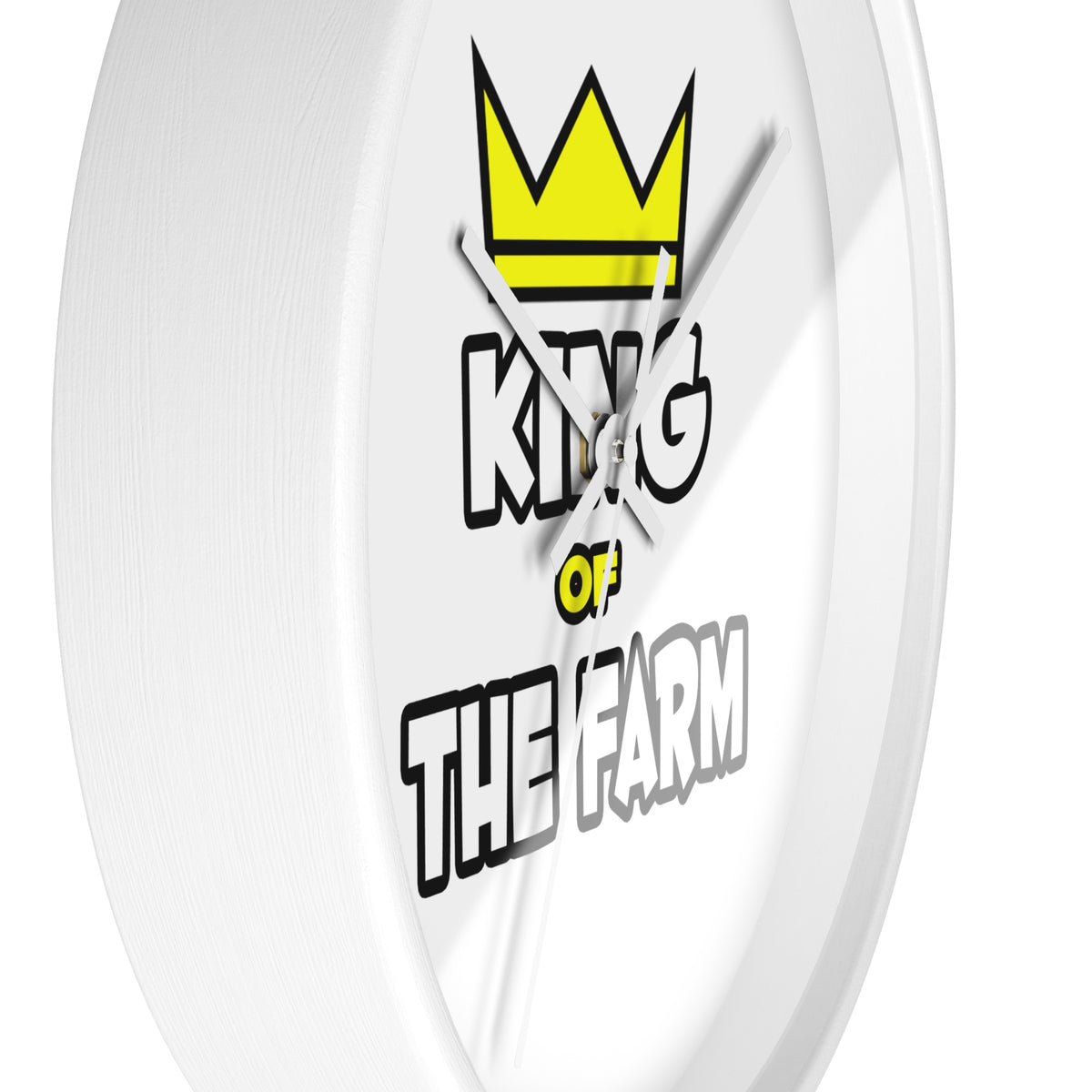 King of The Farm - Wall Clock