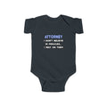 Miracles and Attorneys - Infant Fine Jersey Bodysuit