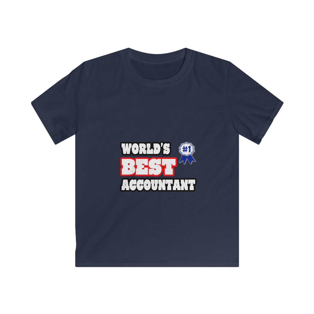 World's Best Accountant - Kids Softstyle Tee
