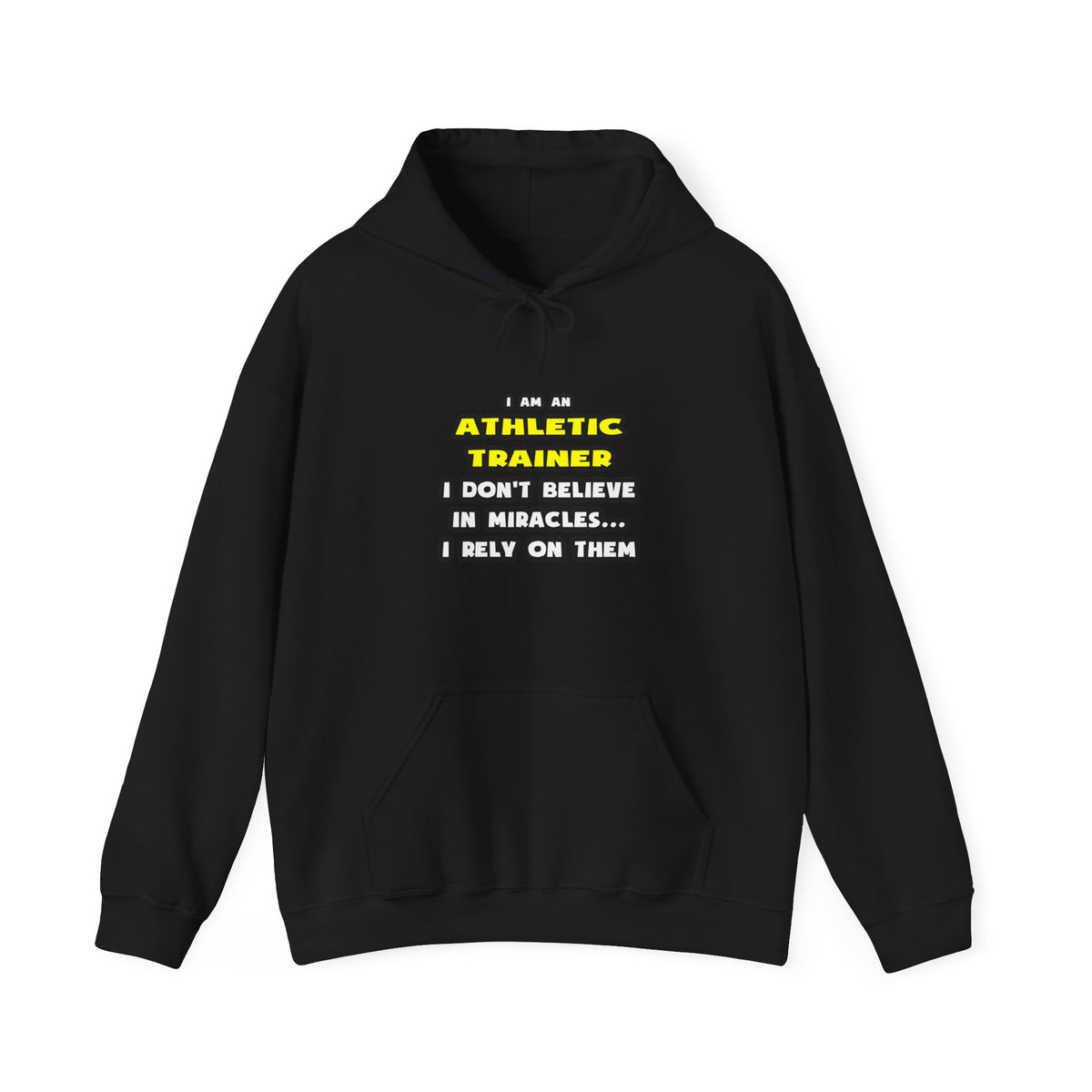 Miracles and Athletic Trainers ... Funny - Unisex Heavy Blend™ Hooded Sweatshirt