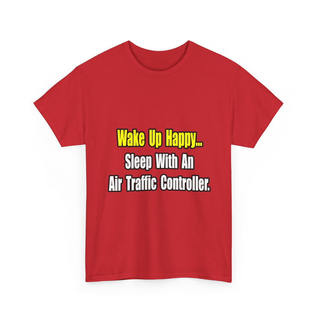 Sleep With An Air Traffic Controller - Unisex Heavy Cotton Tee