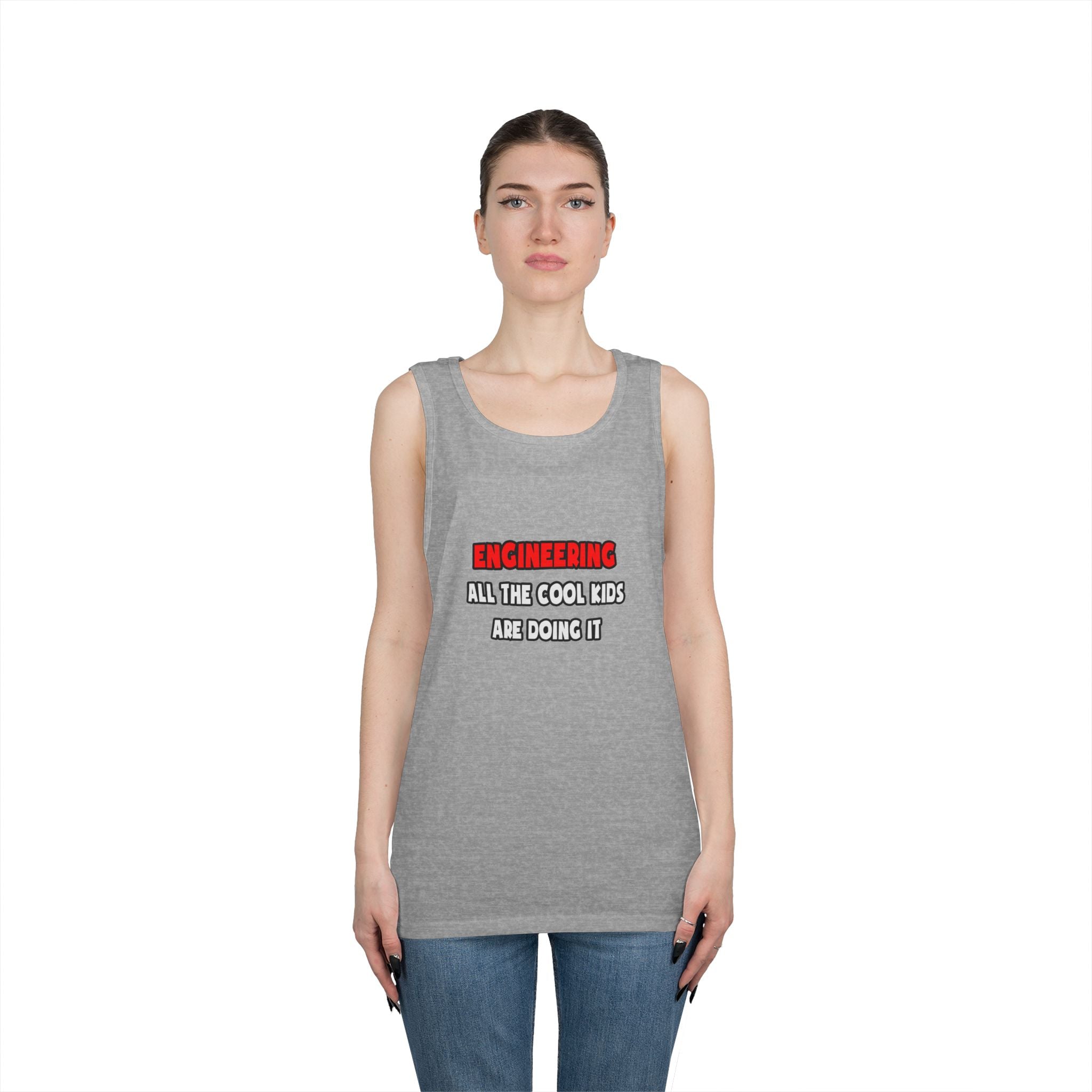 Funny Engineer Shirts and Gifts - Unisex Heavy Cotton Tank Top