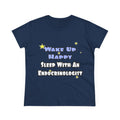 Wake Up Happy...Sleep With an Endocrinologist - Women's Midweight Cotton Tee