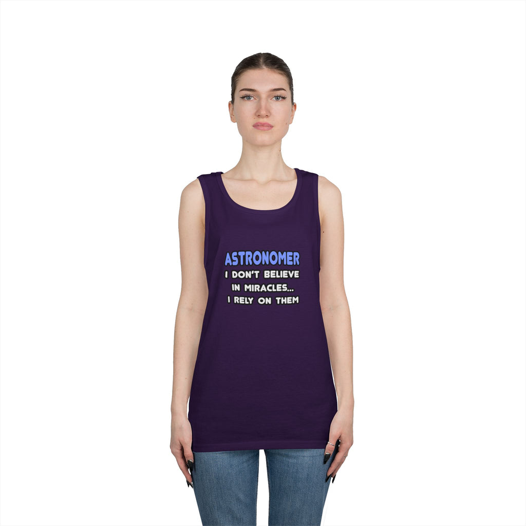 Miracles and Astronomers - Unisex Heavy Cotton Tank Top