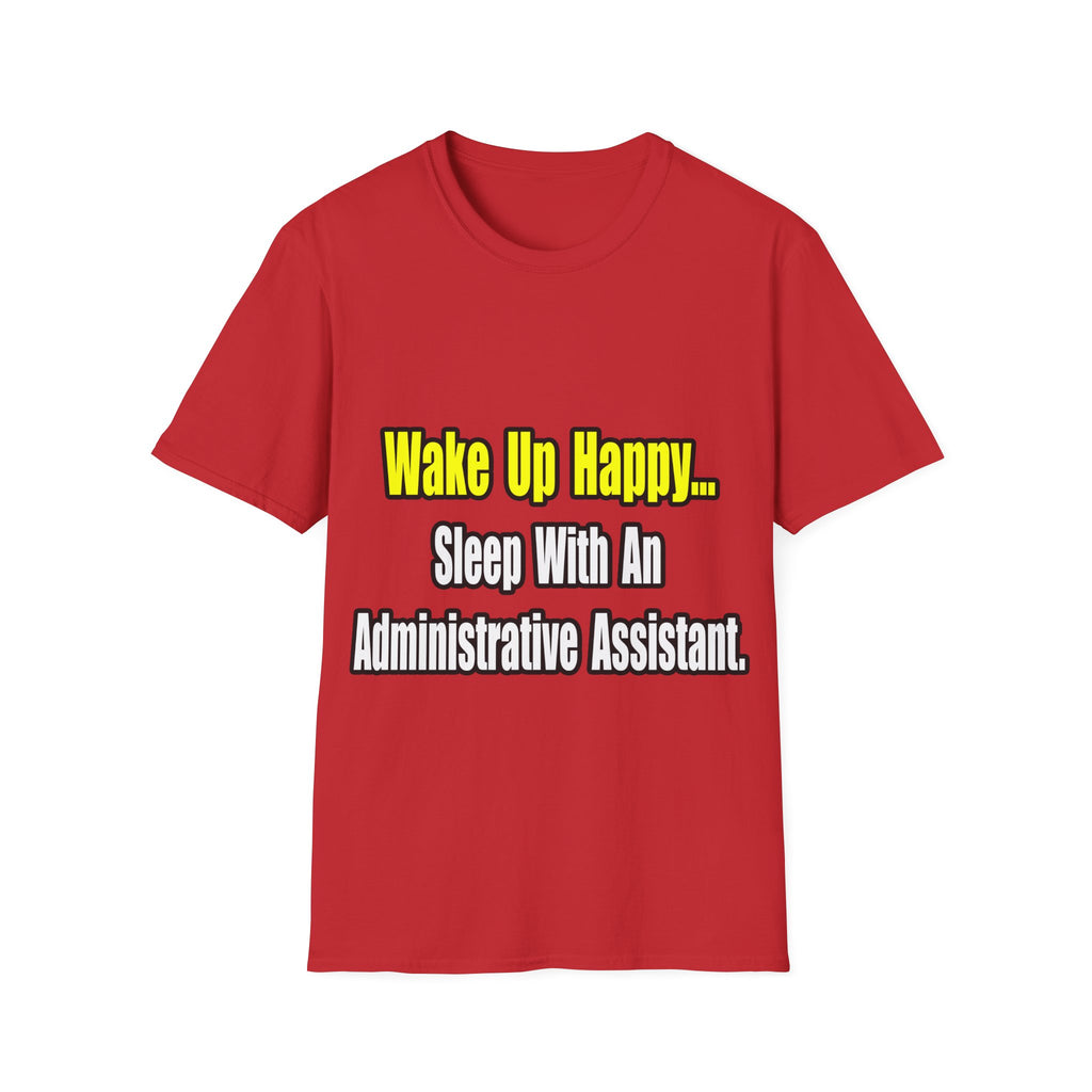 Sleep With An Administrative Assistant - Unisex Softstyle T-Shirt