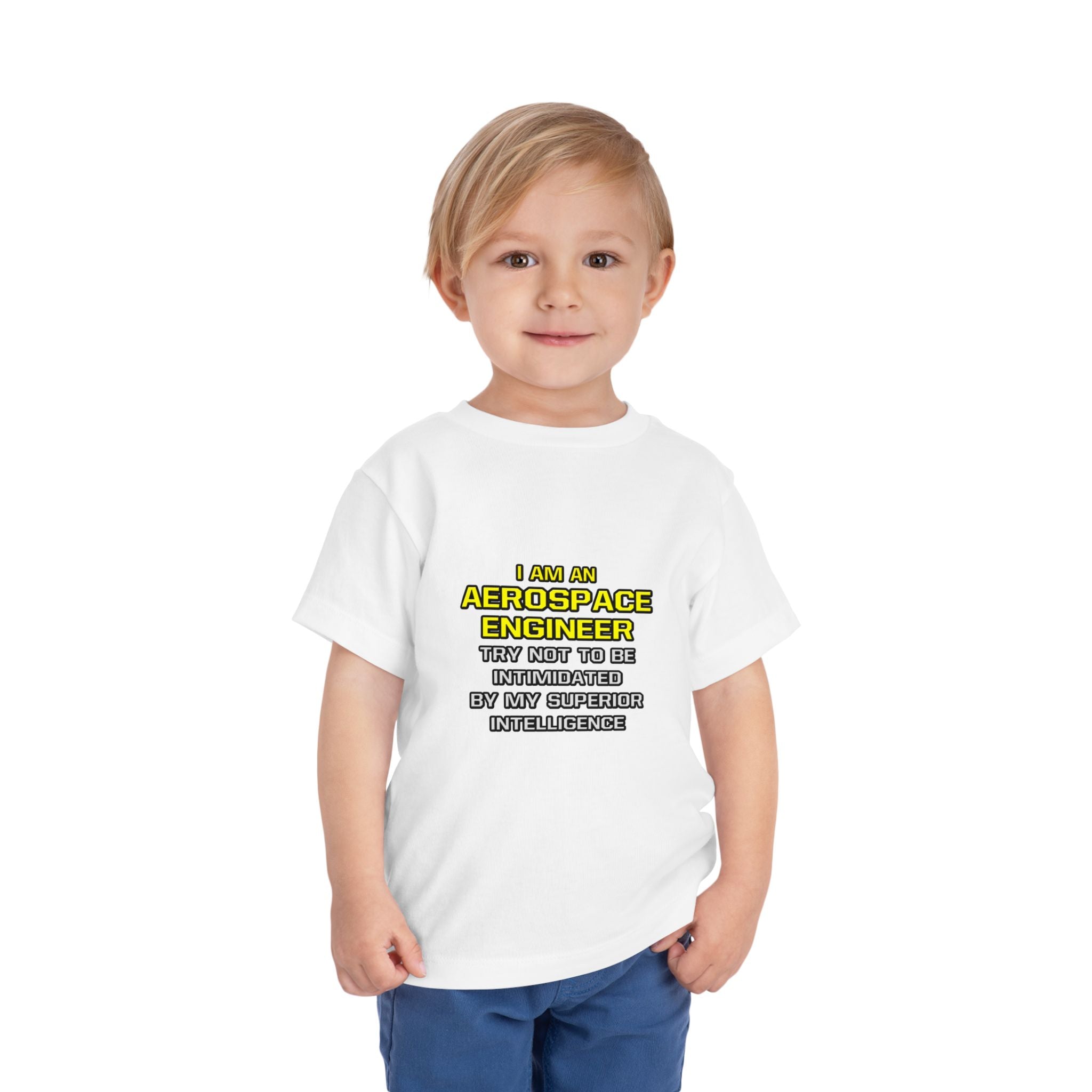 Aerospace Engineer...Superior Intelligence - Toddler Short Sleeve Tee