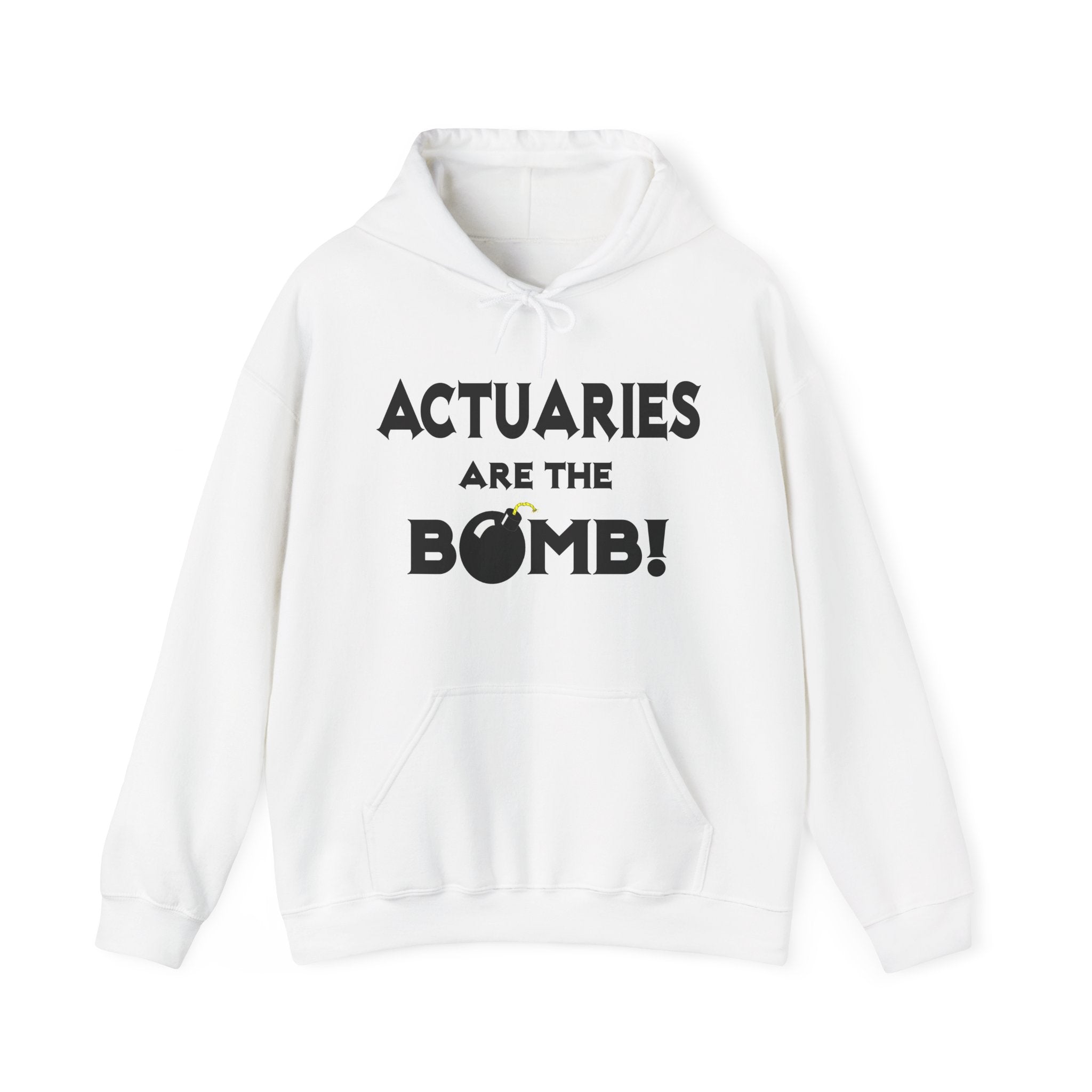 Actuaries Are The Bomb! - Unisex Heavy Blend™ Hooded Sweatshirt