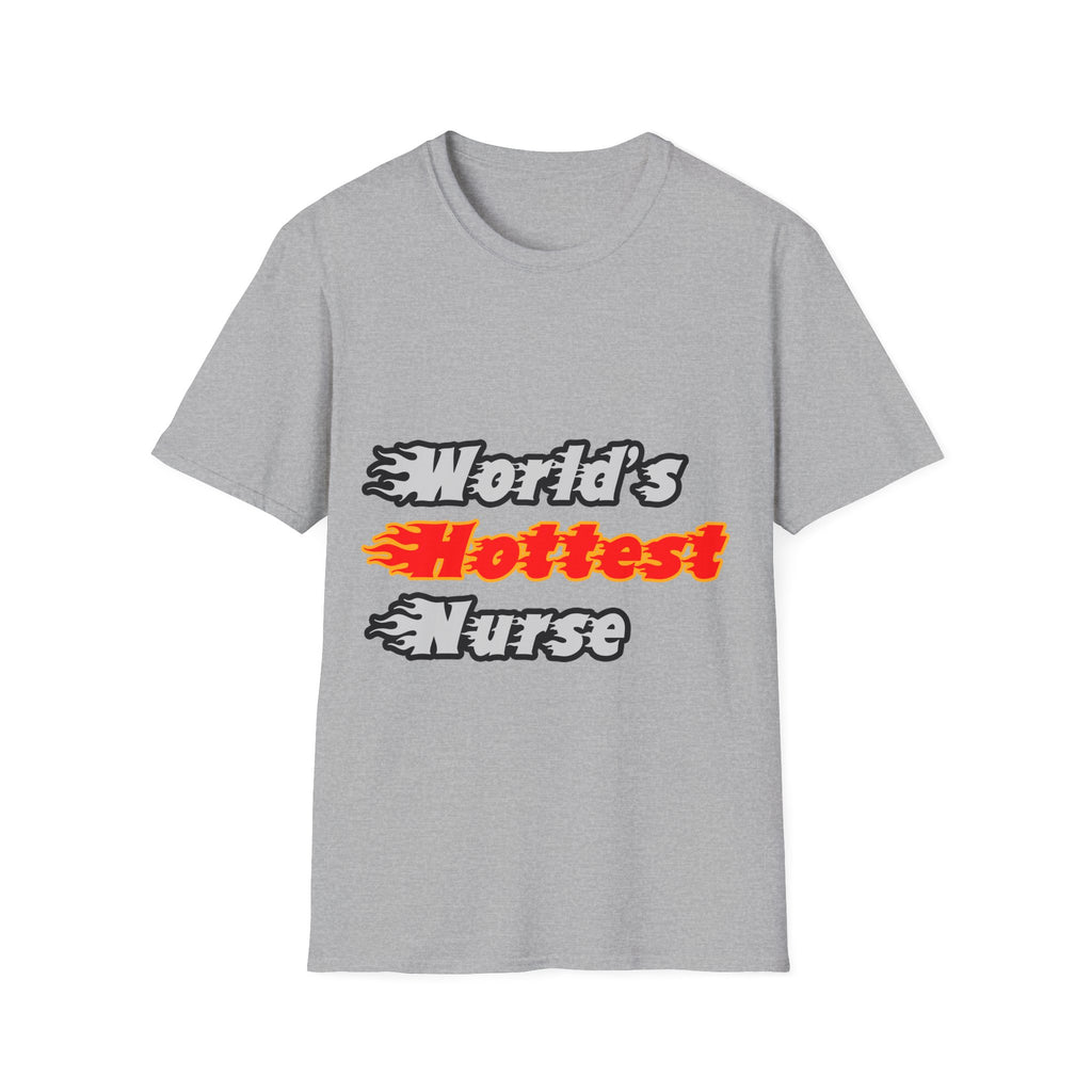World's Hottest Nurse - Unisex Softstyle T-Shirt