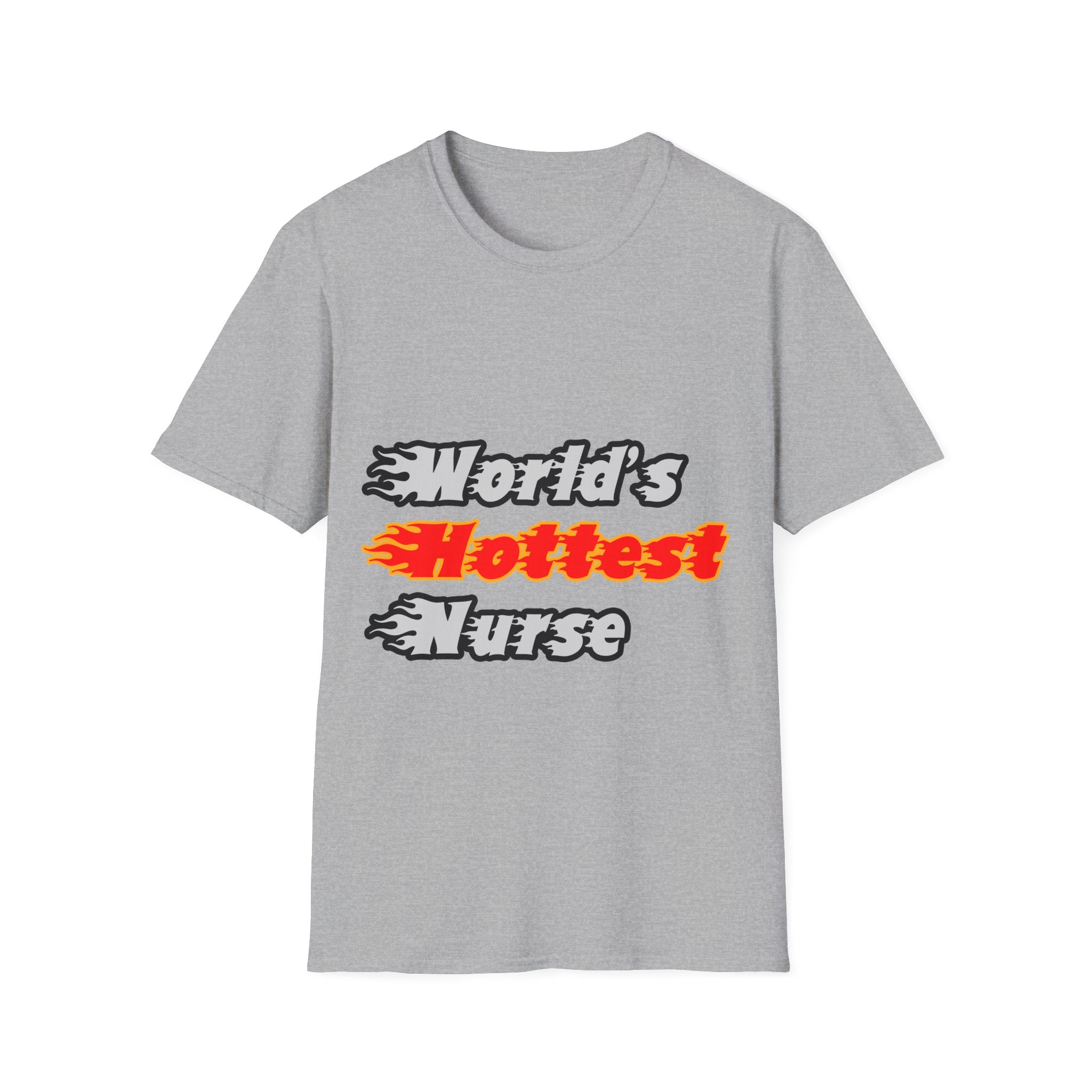 World's Hottest Nurse - Unisex Softstyle T-Shirt