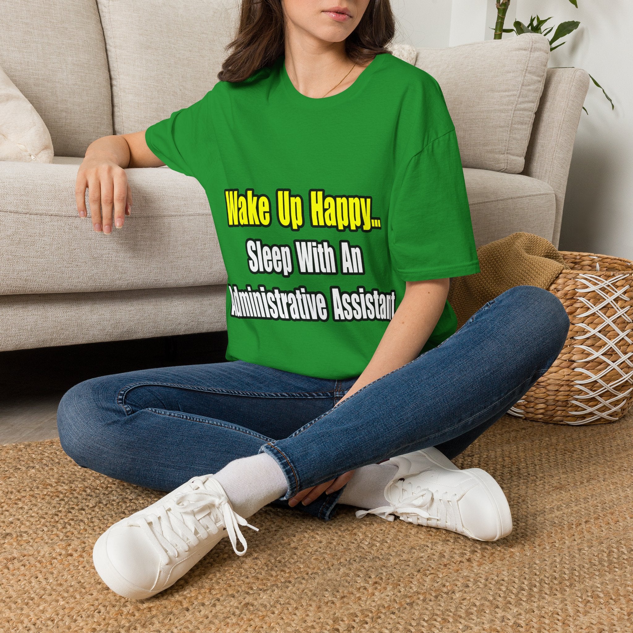 Sleep With An Administrative Assistant - Unisex Softstyle T-Shirt