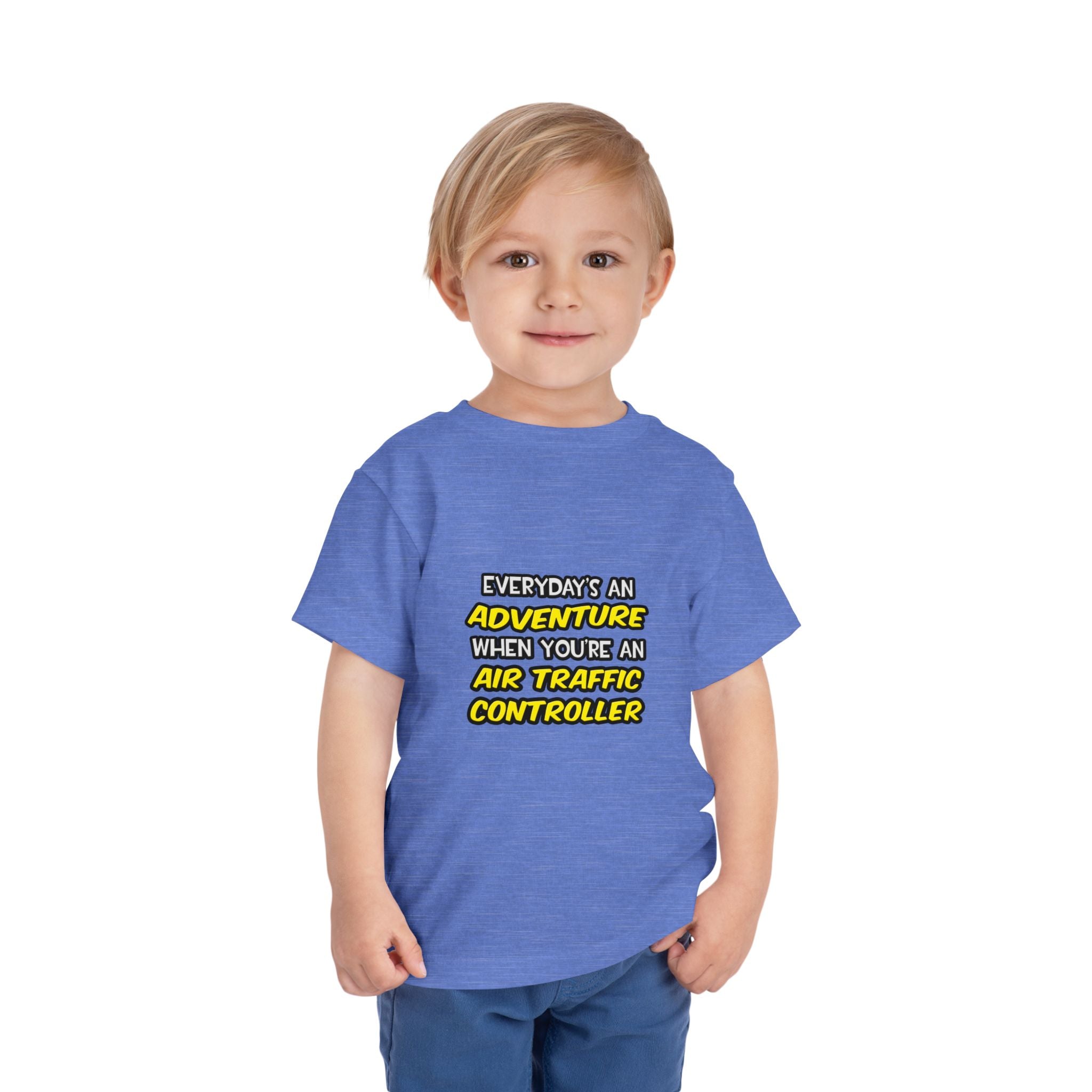 Everyday's An Adventure ... Air Traffic Controller - Toddler Short Sleeve Tee