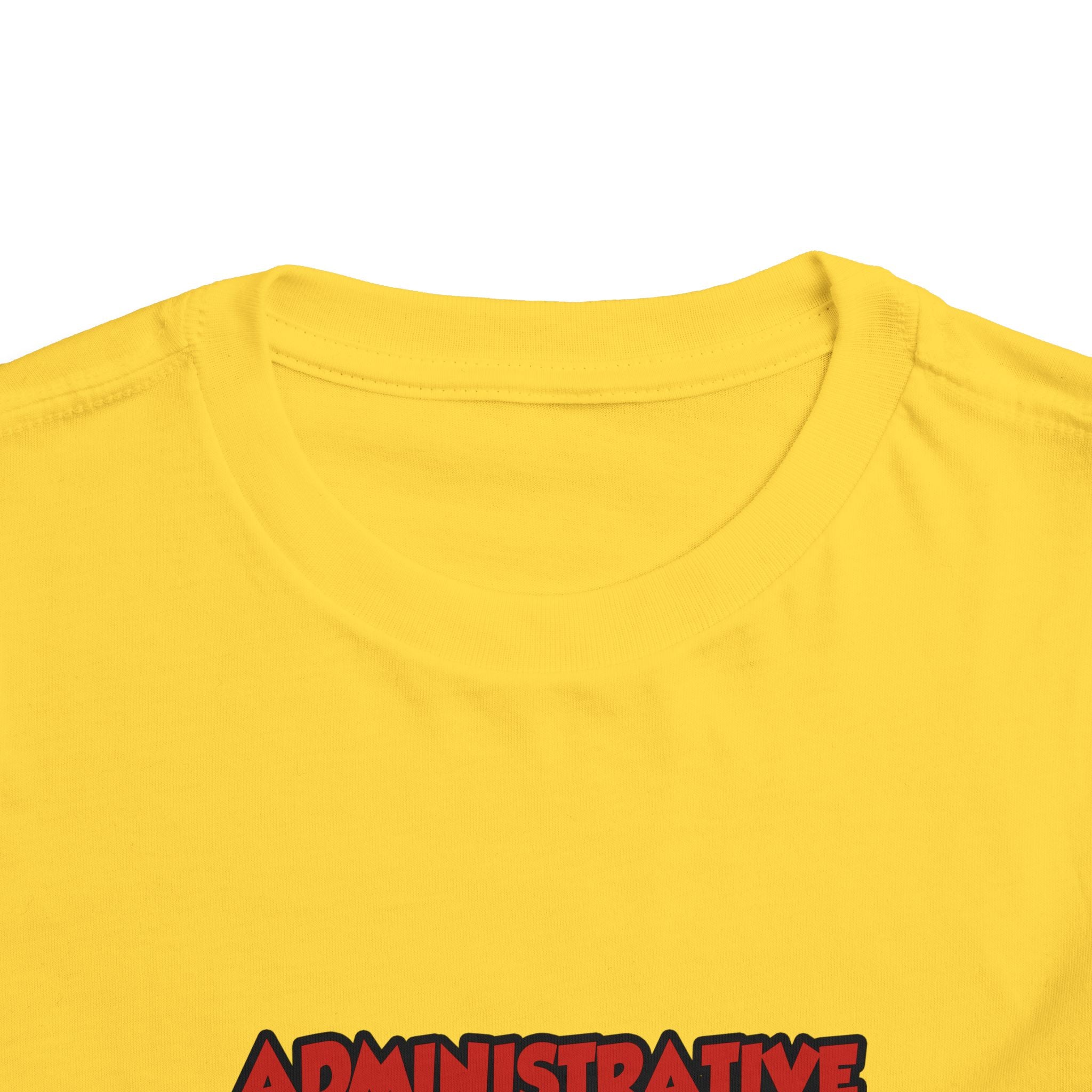 Admin Assistant ... Will Work For Wine - Toddler Short Sleeve Tee