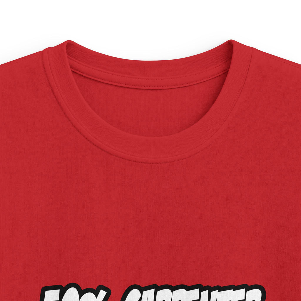 Half Carpenter...Half Superhero - Kids Softstyle Tee