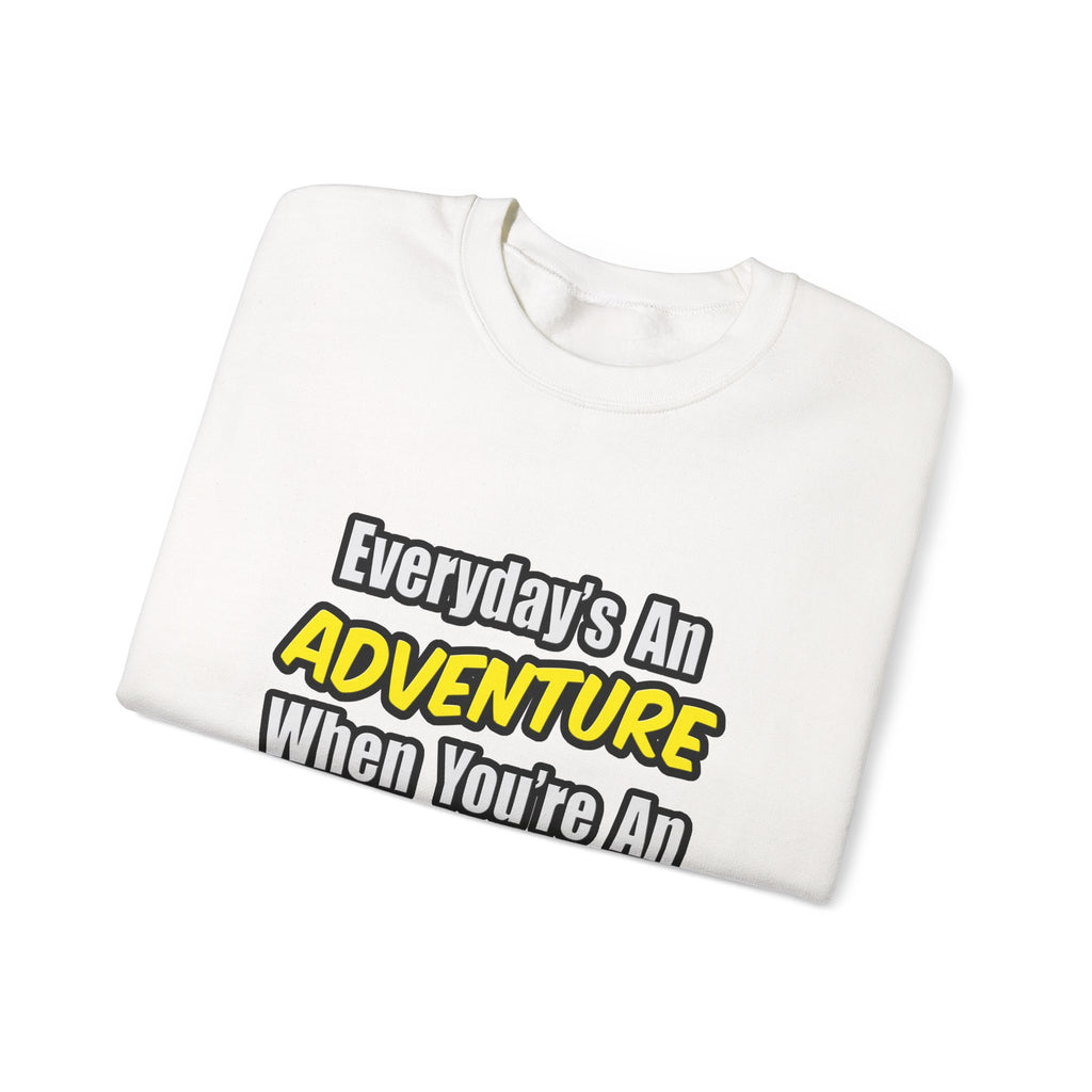 Everyday's An Adventure .. Allergist - Unisex Heavy Blend™ Crewneck Sweatshirt